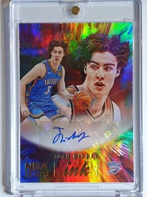 2022 Panini NBA Hoops Josh Giddey AUTO Ink Autograph - Ready to Grade - Image 1 of 3