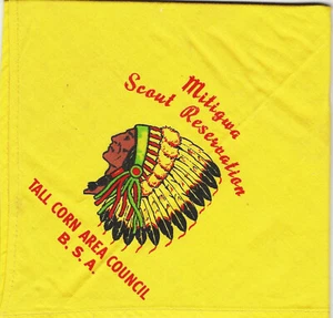 BOY SCOUT MITIGWA S.R.  VINTAGE  N/C TALL CORN CNCL  IA - Picture 1 of 1