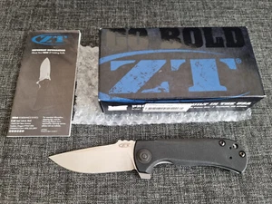 Zero Tolerance 0909 Les George Folding Knife Rare Discontinued - Picture 1 of 10