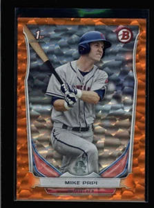 MIKE PAPI 2014 BOWMAN DRAFT #DP36 ROOKIE ORANGE ICE RC #20/25 AY9555 - Picture 1 of 1