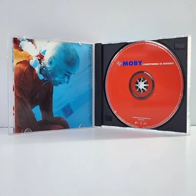 Moby - Everything is Wrong (CD, 1995) Hymn, Feeling So Real, Let's Go Free - Image 1 of 4
