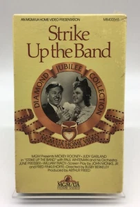 Strike Up the Band Betamax Tape MGM/UA Home Video NOT VHS Beta Tape SEALED - Picture 1 of 6