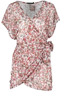 VIX PAULA HERMANNY MULTICOLOURED MESH MINI DRESS MEDIUM - Picture 1 of 4
