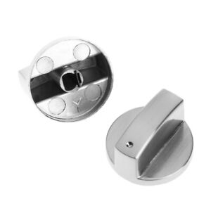 2Pcs Switch Gas Stove Parts Metal Knob Cooker Oven Kitchen Control Universal New