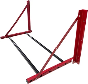 Folding Tire Wheel Rack Wall Mount Multi-Tire Spare Carriers Garage (32"-48") X  - Picture 1 of 8