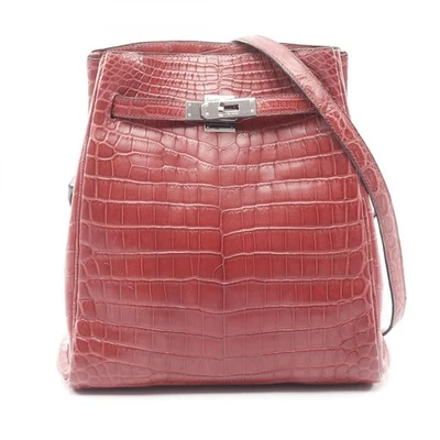 Bolso de Hombro Hermes Kelly Sports Mm Niloticus Mat Mujer Marrón Talla Única Foto 1 de 4