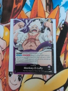 Monkey D Luffy OP09-061 L Emperors In The New World One Piece Near Mint Card. - Bild 1 von 4