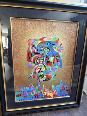 Serigrafía firmada Anatole Krasnyansky THE CITY’S JOY Foto 1 de 4