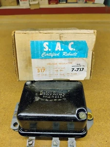 1955 GMC Packard 7-717 Voltage Regulator Rebuilt Made in USA - Picture 1 of 9