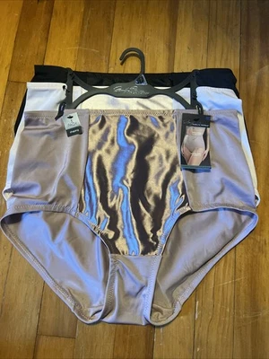 MARILYN MONROE ~ Paquete de 3 CALZONCILLOS MOLDEADORES DE MICROFIBRA ~MM7306 ~ TALLA 2XL ~ ¡GRAN AJUSTE! Foto 1 de 4