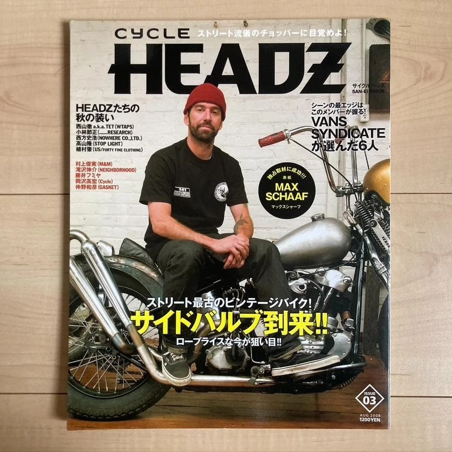 CYCLE HEADZ 03 Max Schaaf Side Valve Motorcycle Part Used 22n - Image 1 of 3