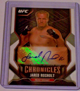 Autógrafo Topps UFC Chronicles 2015 Jared Rosholt - Imagen 1 de 1