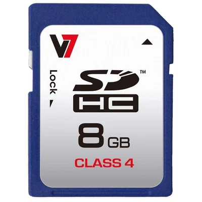 Sd Card 8Gb Sdhc Cl4 Retail NEU - Image 1 of 3