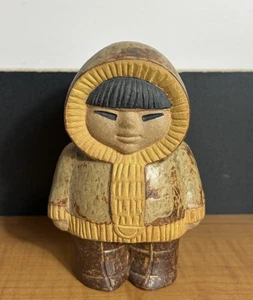 Lisa Larson Children of The World Inuit Eskimo Figur Gustavsberg Vintage Schweden - Bild 1 von 8