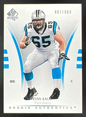 2007 SP Authentic #180 Ryan Kalil RC /999 - Image 1 of 2