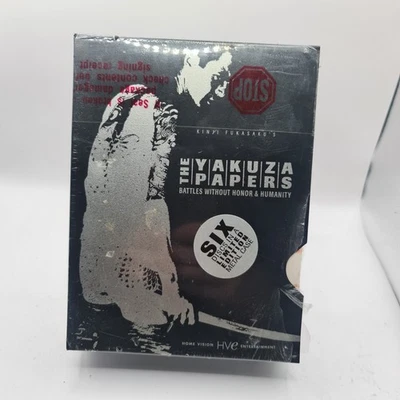 The Yakuza Papers Battles Without Honor & Humanity - 6 DVD METAL BOX SET SEALED - Image 1 of 4