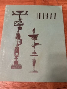 1961 Mirko Basaldalla Sculpture Art World House Galleries Exhibit Booklet - Picture 1 of 5