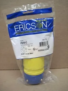 Connecteur fiche verrouillage Ericson 2620-C L14-30 3Ph 125/250V 30A 4W 3P - Photo 1/6