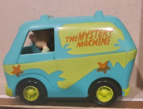 Vintage 1996 Burger King Scooby-Doo Mystery Machine Pull Back TOY Hanna Barbera Cover