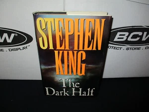 The Dark Half by Stephen King 1989, Hardcover w/ Dust Jacket - 1st Edition - Picture 1 of 12