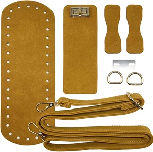 Yayatty PU Leather Backpack Making Kits, DIY Leather Bags Knitting Crochet Set B - Picture 1 of 12