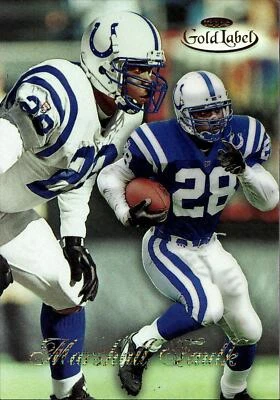 1998 Topps Gold Label #11 Marshall Faulk Class 3 - Image 1 of 2