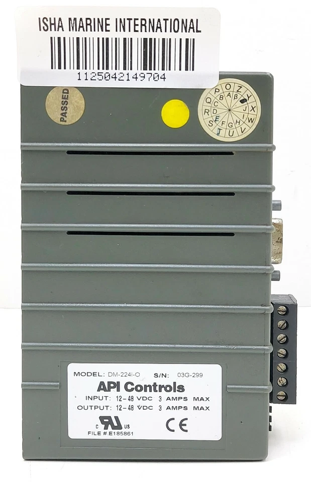 API Controls DM-224i-O Microstepper DM-224I-O 12-48 VDC 3 Amp - Image 1 of 4