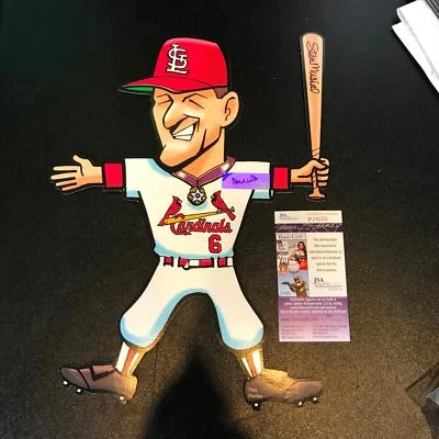 Rare Stan Musial Signed Autographed Stand Up For Stan Stadium Giveaway JSA COA - Image 1 of 4