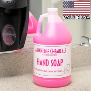 Hand Soap 1 Gallon Refill liquid Deep Cleaning Refreshing Clean cherry Scent - Picture 1 of 3