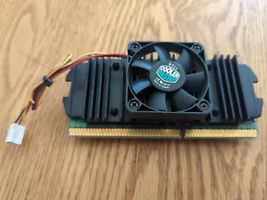 Intel Celeron sl39z 400/66 128k slot 1 + heat sync - Picture 1 of 3