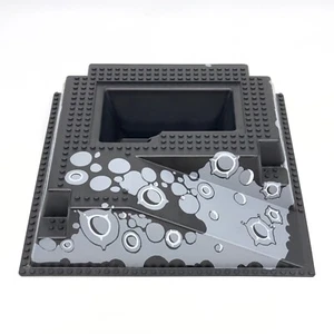 Lego 2552 schwarz grau Mond Weltraum erhöhte Grundplatte 32x32 6988 6959 6991 siehe Beschreibung - Bild 1 von 6
