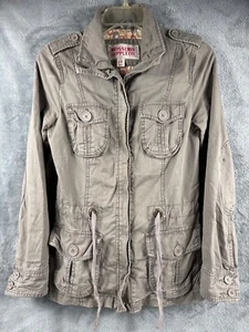 Mossimo Supply Co. Womens Jacket Army Green Utility Coat Size S - Picture 1 of 13