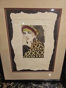 Grabado original de edición limitada firmado por Dawn Marie 43/300 “Goodbye Faithless Child” - Imagen 1 de 6