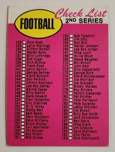 1969 Topps #132 Checklist No border, Unmarked EX - Picture 1 of 2