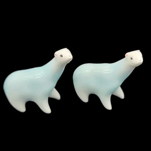 Set weiße und blaue MCM Japan Eisbären Figuren - Bild 1 von 6