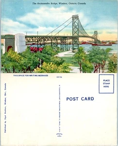 PC de colección The Ambassador Bridge Windsor, Ontario, Canadá - Imagen 1 de 1