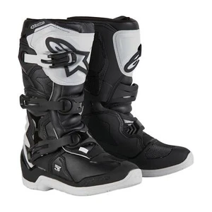 ALPINESTARS TECH 3S YOUTH WHITE BLACK - Picture 1 of 1