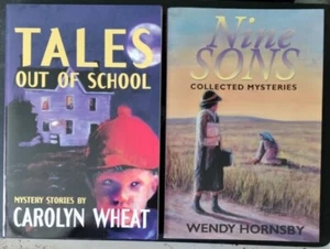 TALES OUT OF SCHOOL (Hornsby) + NINE SONS (Wheat) : 2 Crippen & Landru LIKE NEW - Picture 1 of 3