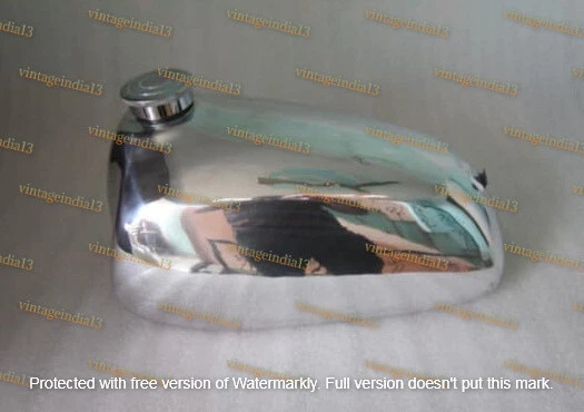 Suzuki RM250 RM400 1978 tanque de combustible de aluminio pulido Rm 250 400 78 Ahrma 1go Foto 1 de 4