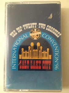 RARE 1996 SPEBSQSA Cassette Top 22 Choruses Barbershop Salt Lake City Conv - Picture 1 of 4