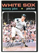 1971 Topps Baseball #520 Tommy John Chicago White Sox - EX+