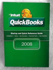QuickBooks 2008 de colección guía de inicio y referencia rápida Intuit - Imagen 1 de 2