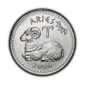 SOMALILAND. 2006, 10 Shillings - Zodiac, Astrology, Aries the Ram 1 - Picture 1 of 3