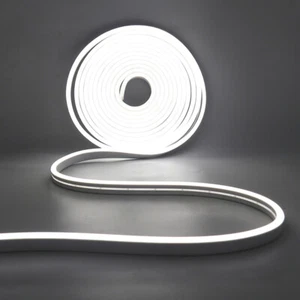 12V Silicone LED Neon Strip Lights Waterproof In/Outdoor Room Kitchen Car Decor - Picture 1 of 23