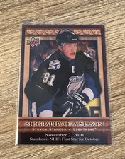 2010-11 Upper Deck Biography of A Season #BOS12 Steven Stamkos