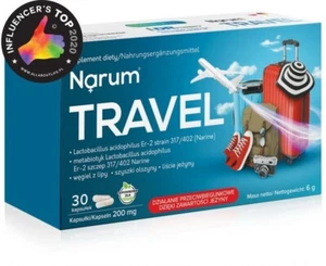 Narum Travel Anti-Durchfall-Wirkung, 30 Kapseln, Kostenloser Versand ! - Picture 1 of 12