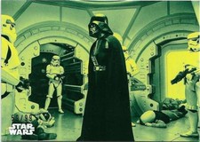 2018 Topps Star Wars A New Hope Black & White Green Parallel #5 Serial #59/99