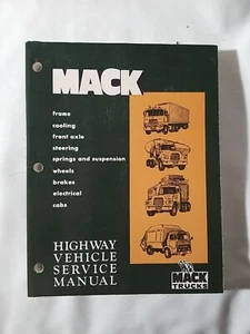 Mack Service Manual, Chassis Components 1976 TS 442 - Bild 1 von 3
