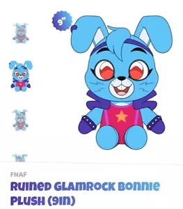 Youtooz * Ruin Glamrock Bonnie * 9"" Plüschtier * FNAF * NEU - Bild 1 von 4