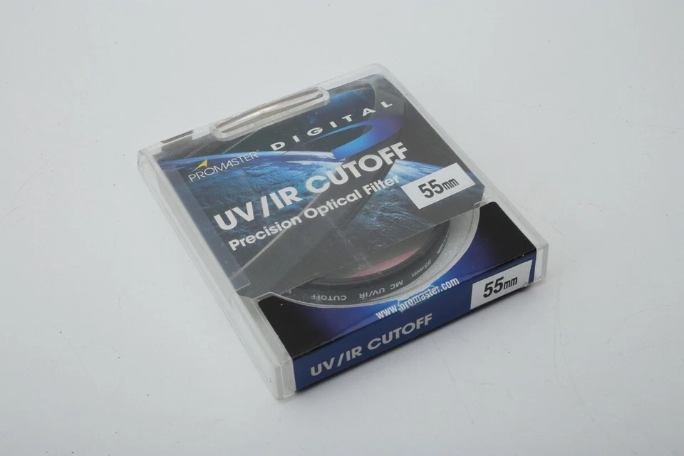 Promaster 55mm Digital UV/IR Cutoff filter blocks ultraviolet+infrared rays++NEW - Image 1 of 1